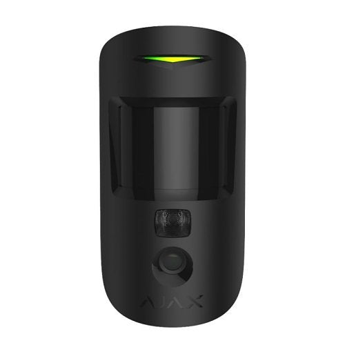 Ajax 22934.23.BL1 MotionCam Wireless Motion Detector with Camera, 12m